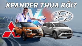 So sánh Hyundai Stargazer X và Mitsubishi Xpander ''Gần 600tr khó lựa chọn đây?'' | WhatcarVN