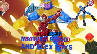 PW: bend and flex marvel toys