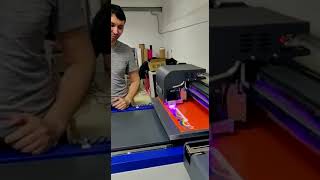 WT-9060 small uv flatbed printer with three XP600 head