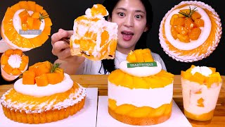 🥭입에서 녹는 망고..😍시즈니크 스위트파크 망고 타르트, 케이크, 티라미수 먹방❤ | Mango Tart, Cake, Tiramisu ASMR Mukbang