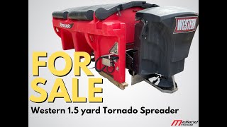 WESTERN TORNADO 1.5Yard SPREADER FOR SALE