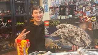 Lego Millennium Falcon (LIVE BUILD)