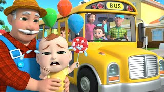 Wheels On The Bus | Baby Don't Cry and MORE Educational Nursery Rhymes & Kids Songs