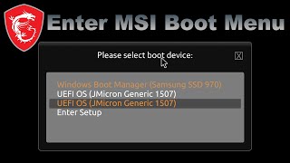 How to Enter Boot Menu on MSI Motherboard 2023