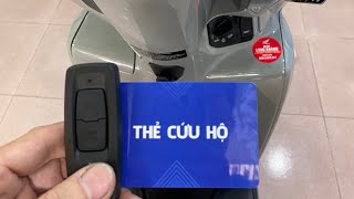 Hướng Dẫn Đồng Bộ Thẻ Cứu Hộ Xe VISION 2021 - 2024 , Mở Khoá Khẩn Cấp Không Cần Remote Fob