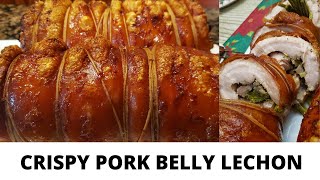 HOW TO COOK CRISPY PORK BELLY LECHON