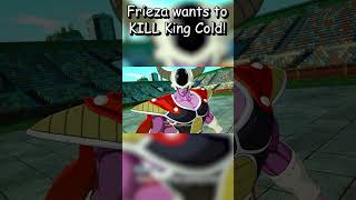 FRIEZA WANTS TO KILL KING COLD IN DRAGONBALL SPARKING ZERO! #shorts #dragonball