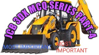 JCB 3DX MCQ SERIES PART-4