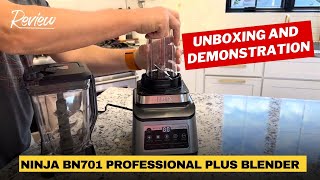 Ninja Bn701 Professional Plus Blender Review - Unboxing & Testing