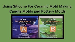 Ceramic Mold Making, Candle Making, Silicone Press Molds #diy #pottery #ceramic #candle #moldmaking