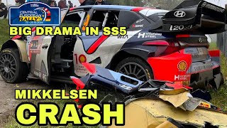 BIG DRAMA IN SS5 | MIKKELSEN OUT | WRC CENTRAL EUROPEAN RALLY 2024