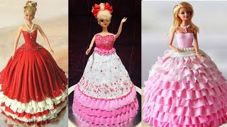 Different Collection of Barbie cakes ideas/inus world.