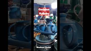 Kolkata | Ceramic Cookware market in Gariahat Market | Ceramic Crockery Set