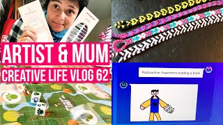 Artist & Mum Life | CREATIVE LIFE VLOG 62