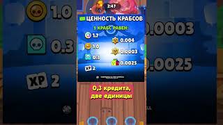 СКОЛЬКО РЕСУРСОВ В 1 КРАБСЕ??? БРАВЛ СТАРС  #tawerzz #brawlstars