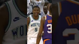 Anthony Edwards trash talks Kevin Durant after hitting 3 over him