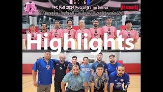 11/6/2024 Wednesday 8:00pm - Triangle Futsal Club (TFC) vs Los Presis FC - 6v6 futsal (Highlights)