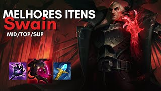 🔥 Você BUILDA ERRADO de SWAIN e EU POSSO PROVAR! (Guia de Itens) 🔥