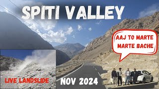 MARTE MARTE BACHE | Day-3 Kapla to kaza | spili valley | #spitivalley #travel #landslide