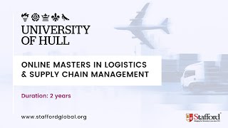 University of Hull Online Masters in Logistics & Supply Chain Management : 1 Minute Tour