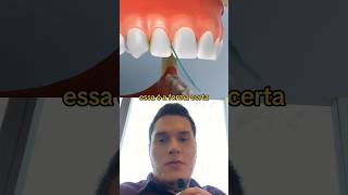 Você passou fio dental ERRADO a vida toda #dentes #saudebucal