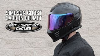 Simpson Ghost Bandit Carbon Helmet - Quick Look from GetLowered.com