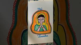 Jaijinendra drawing #welcomedrawing#micchamidukkadam status#uttamKshamastatus#उत्तमक्षमास्टेटस#