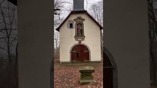 Католическая часовня ⛪️ в деревне Биркунген #deutschland #thüringen #германия