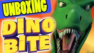 DINO BITE Game: Unboxing Dino Bite toy. What's in the box? by Drumond Park! | Beau's Toy Farm