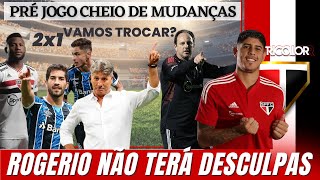 SÃO PAULO CONSEGUE MUDANÇA IMPORTANTE NAS COMPETIÇÕES! LUAN NO GREMIO? ESCALAÇÃO E+