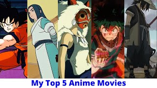 My 2022 Top 5 Anime Movies