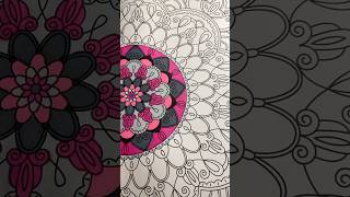 PART 3 pink and gray mandala #fyp #art #mandala #artist #satisfying #colors  #mandalaart  #viral