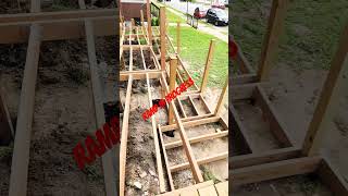 Ramp construction #subscribe #subscribetomyyoutubechannel #carpenter