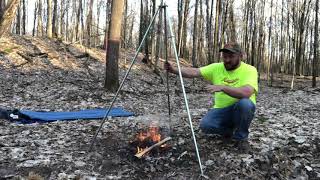 How to make a cooking fire