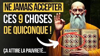 AVERTISSEMENT⚠️ 9 CHOSES QUE VOUS NE DEVRIEZ JAMAIS RECEVOIR DE PERSONNE JAMAIS |  Bouddhisme Zen