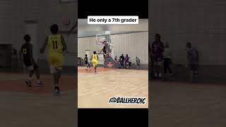 5 “9” 13 yr old combo guard out of Louisville KY with the slam 🔥🏀🎥🎬