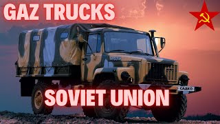 TIMELINE OF "GAZ" TRUCKS | USSR HISTORY #8