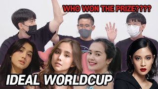 Korean Reaction ideal Worldcup Artist INDONESIA TERCANTIK | Indonesia