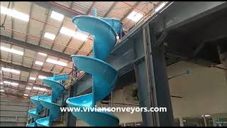 FRP Gravity Spiral Chute