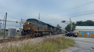 CSX 5479 w/ Dash 9 & SCL Heritage Leads Manifest M584-07 on 11/7/24