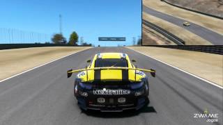 Project Cars - RUF RGT-8 GT3 at Laguna Seca (Gameplay and Replay)