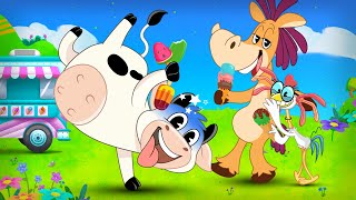 La Vaca Lola Se Congelo El Cerebro | Canciones infantiles