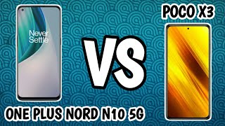 one PLUS NORD N10 5G vs pocophone X3