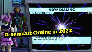 Phantasy Star Online on the Dreamcast - Fighting Dark Falz Online in 2023?