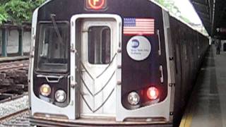 R160 F Train via Sea Beach at Fort Hamilton Parkway