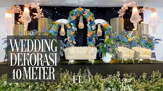 DEKORASI 10 METER | GEDUNG NYAI WALIDAH KOTA PROBOLINGGO | DEKORASI WEDDING PROBOLINGGO