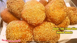 (Eng Cap)Cách Làm Bánh Tiêu Cực Dễ,Cực Nhanh,Không CầnMem/Special Hollow Donuts@gocnhocuocsongmy#68