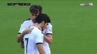 Golazo de Gonçalo Guedes vs Osasuna | Valencia vs Osasuna 2-0