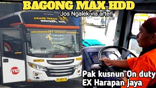 BAGONG MAX VIA ARTERI! PENUH AKSI DAN SENSASI!DRIVER SUOS PAK DE KUSNUN