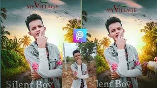 Village Photo Editing Picsart || Picsart Photo Editing || My Village Photo Editing